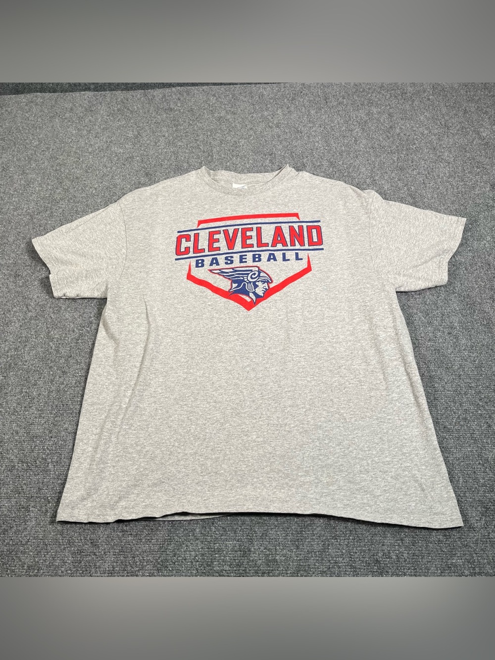Cleveland Guardians Shirt Men’s Xl Gray MLB Casual Big Logo